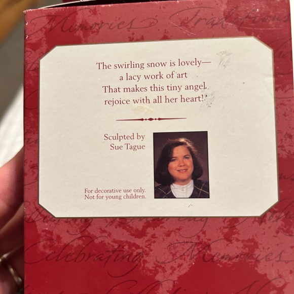 Vintage Hallmark Keepsake  Ornament 1997 Swinging in the Snow - Picture 5 of 7